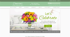 Desktop Screenshot of cameronsflowers.net