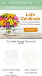 Mobile Screenshot of cameronsflowers.net